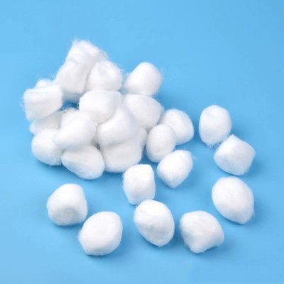 High quality cosmetic 100% pure cotton ball,hospital product wound care sterile medical wholesale cotton balls